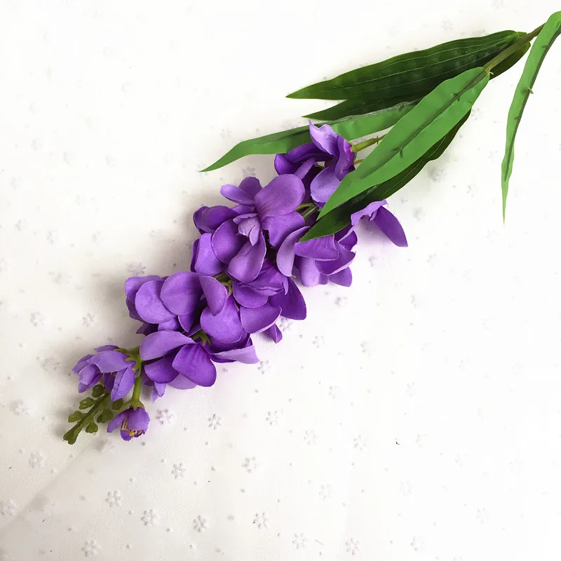 Гиацинт фиолетовый цветок Поддельные Шелковый Искусственные цветы Mariage День