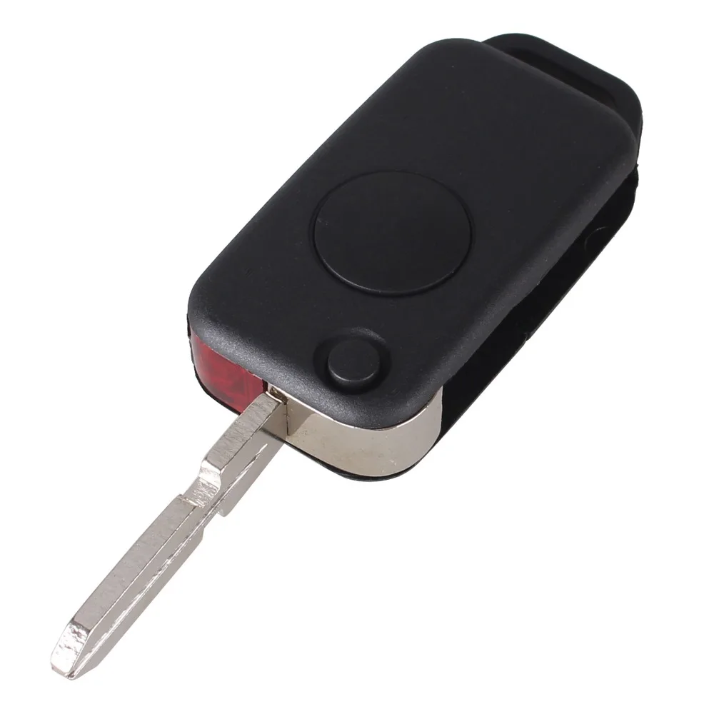 KEYYOU 1 Кнопка откидной складной Автомобильный Брелок дистанционного управления с