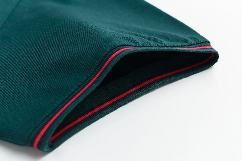 Поло de qualite superieure hauts et shirts Hommes Daffaires hommes marques Polo 3D broderie с отложным воротником col hommes Polo