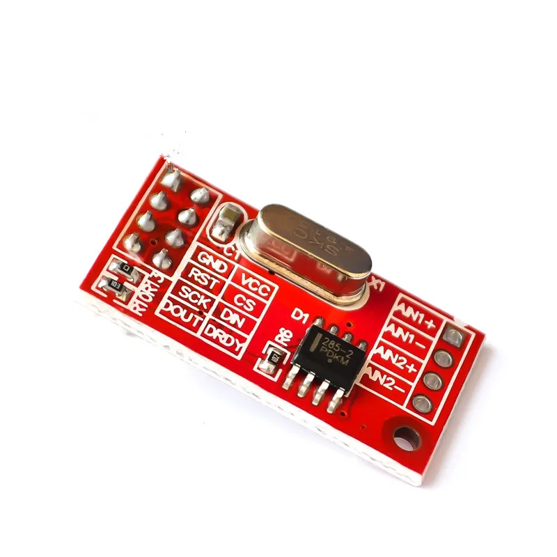 Новый 1 шт. AD7705 двойной 16 бит ADC модуль сбора данных входной коэффициент усиления