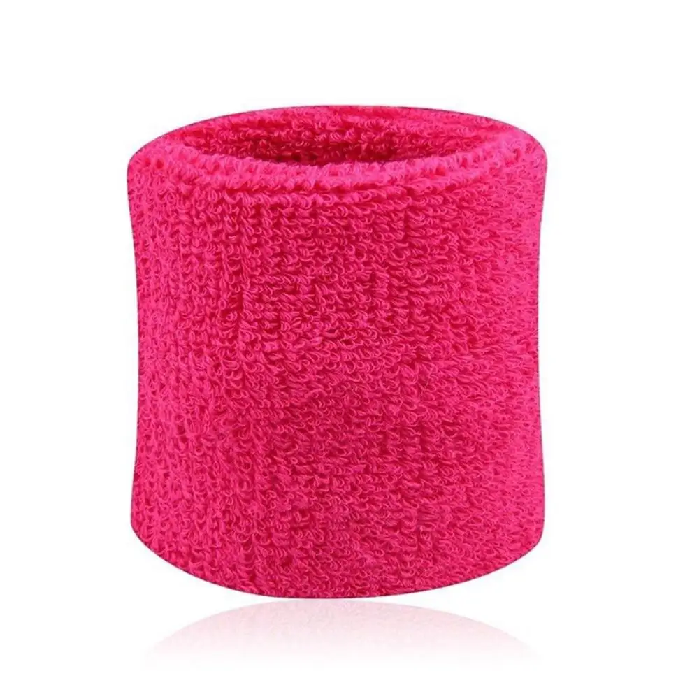 Rose 2 шт. Профессиональный фитнес-браслеты спортивный напульсник Hand Band Пот запястье Поддержка скобка обертывания теннис бадминтон баскетбол охранник - Цвет: Rose