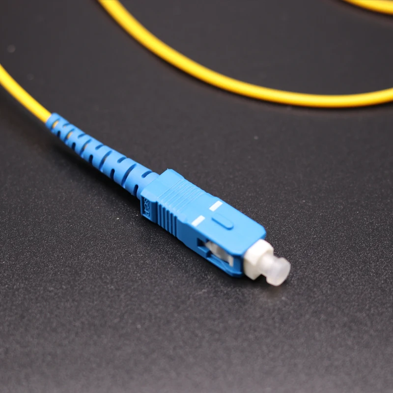 1m 2m 3m 5m 10m 15m SC to Fiber Patch Cord Jumper Cable SM Simplex Single Mode pigtail Optic connecting |