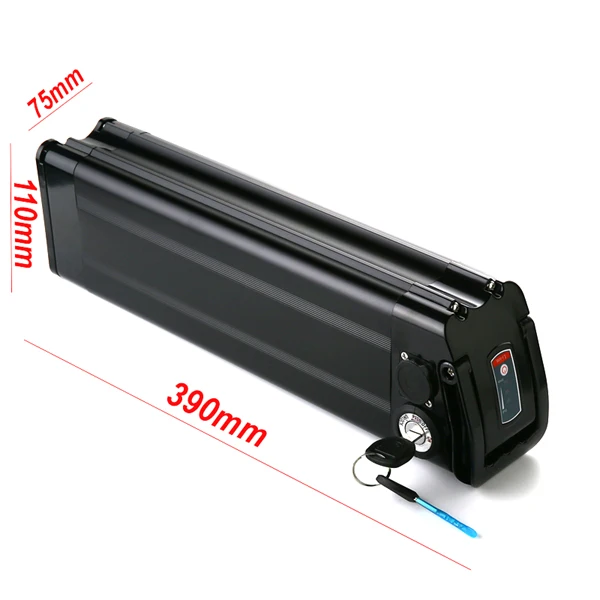 Без налогов 36V 25AH серебряные рыбы литий Батарея 36V 1000 w, фара для электровелосипеда в Батарея с зарядным устройством USB Порты и разъёмы