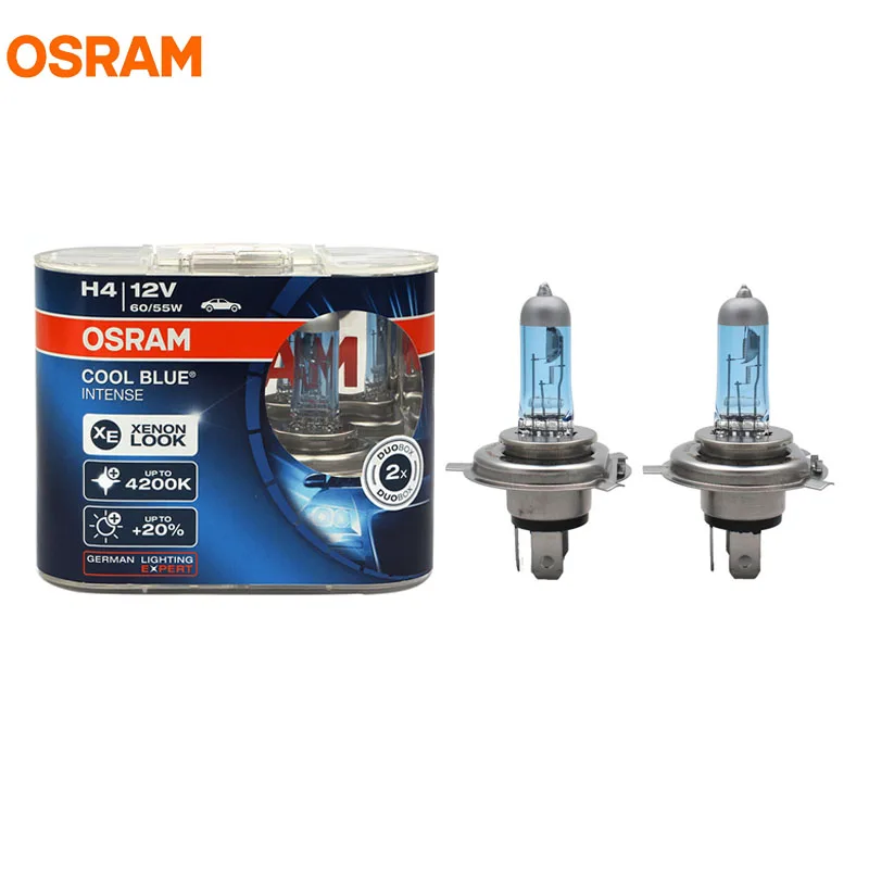 OSRAM H4 12 В 60/55 Вт фар авто лампы Супер яркий обновления лампы|Передние LED-фары для