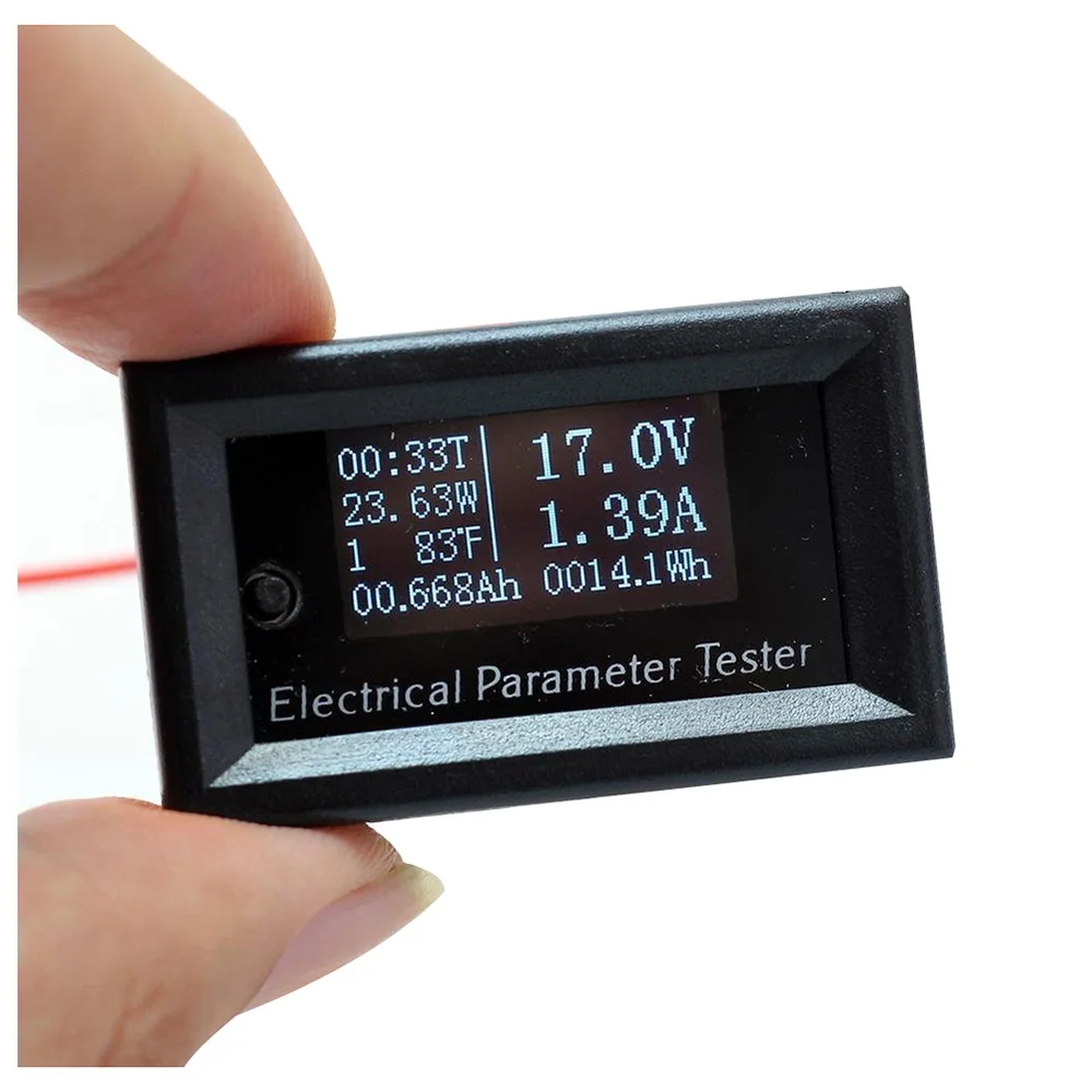 THGS 1 шт. 7 в OLED Мультифункциональный Мини Цифровой тестер постоянного тока 100 10 А