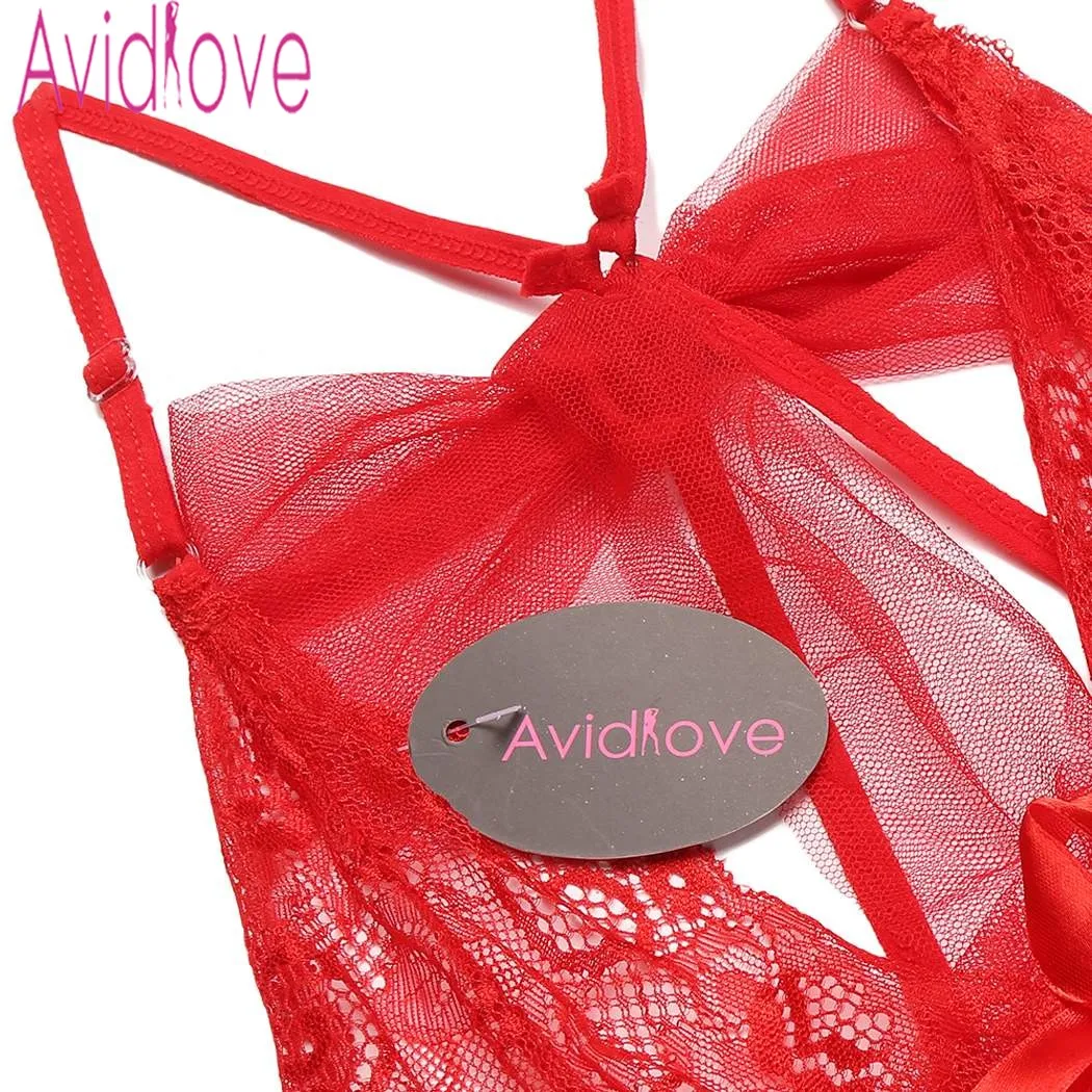 Avidlove женское сексуальное белье эротическое горячее платье Babydoll прозрачное Nuisette