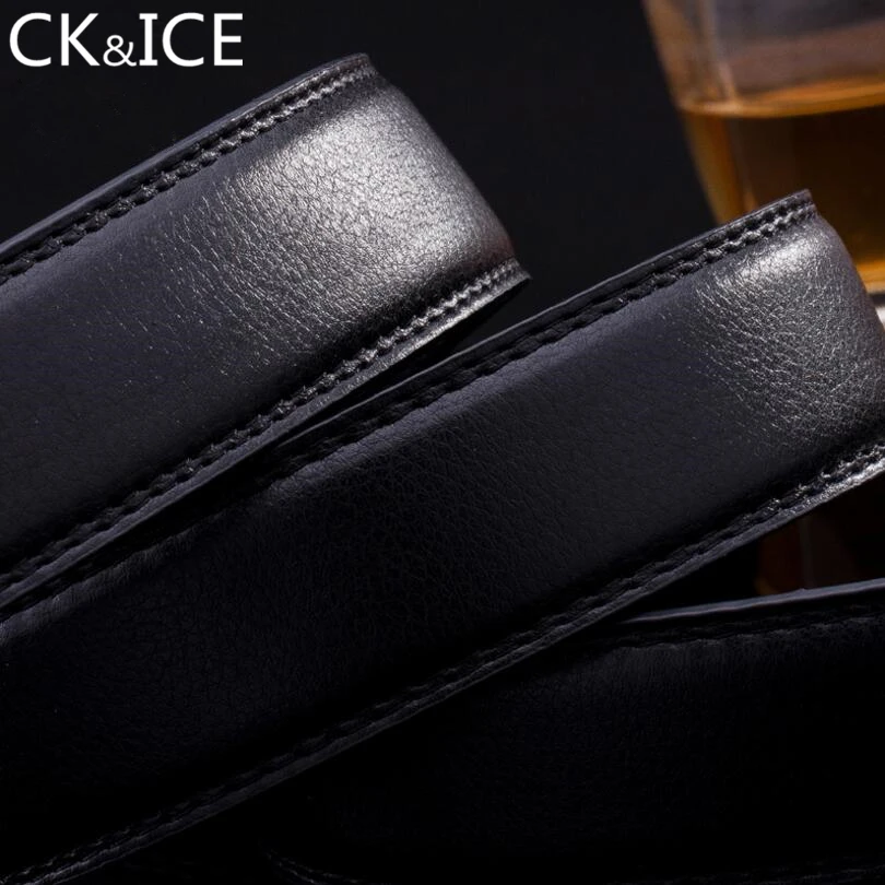 CK & ICE мужские классические ремни из натуральной кожи 3 см без пряжки подходит для