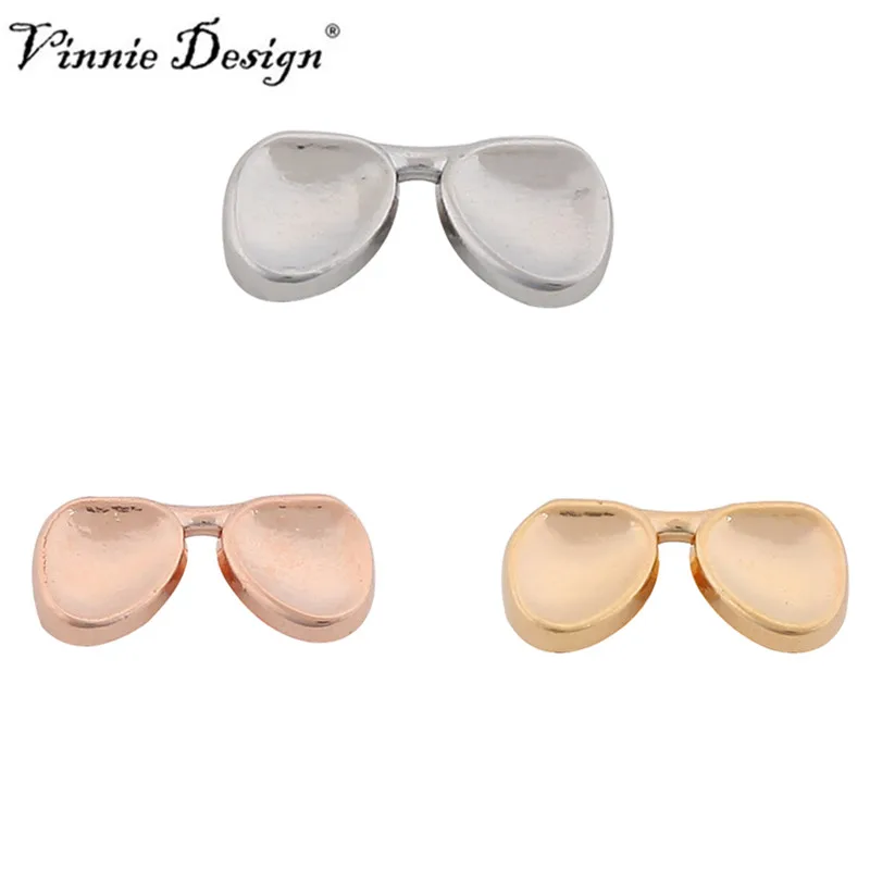 Винни Дизайн Ювелирные изделия праздничные очки слайды Подвески подходят на 10 мм