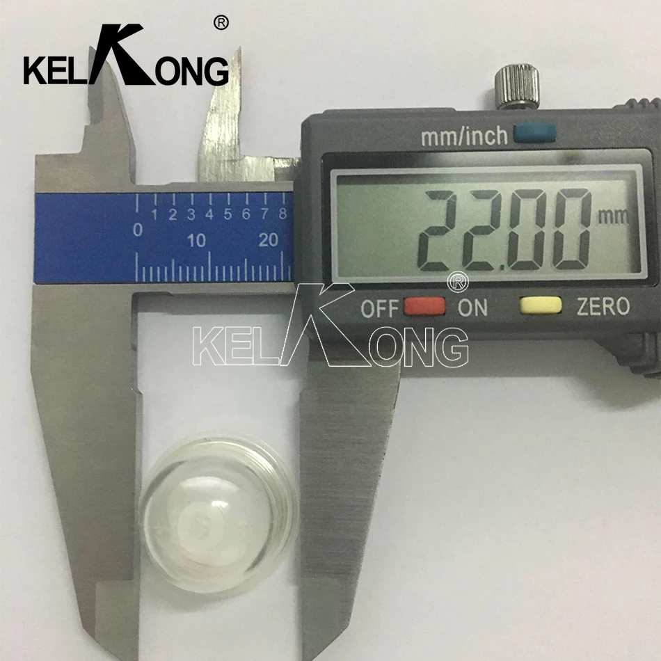 KELKONG Прозрачный 5 шт. 22 мм OD вариант топливный насос грунтовки карбюратора чаша