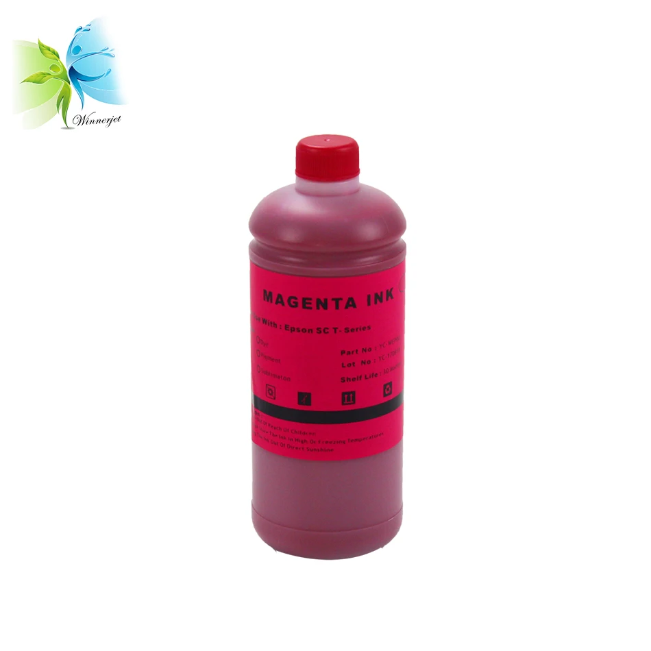 Пигментные чернила Winnerjet на водной основе для принтера Epson Sure Color T3000 T5000 T7000 T3070 T5070