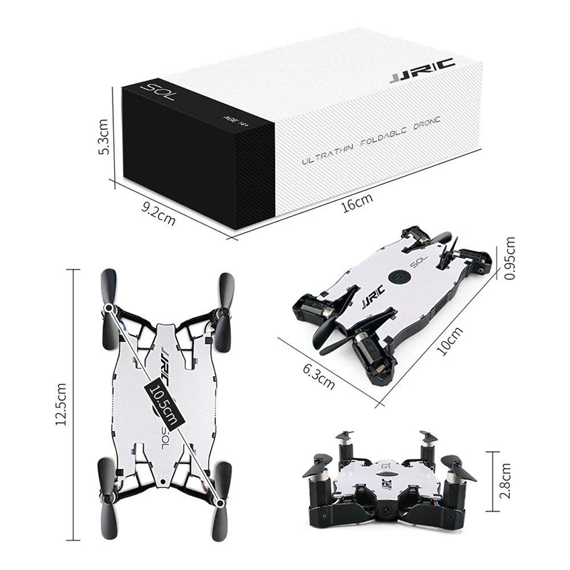 В наличии JJRC H49 SOL RC вертолеты 720P wifi FPV ультратонкие складные селфи Дрон красота