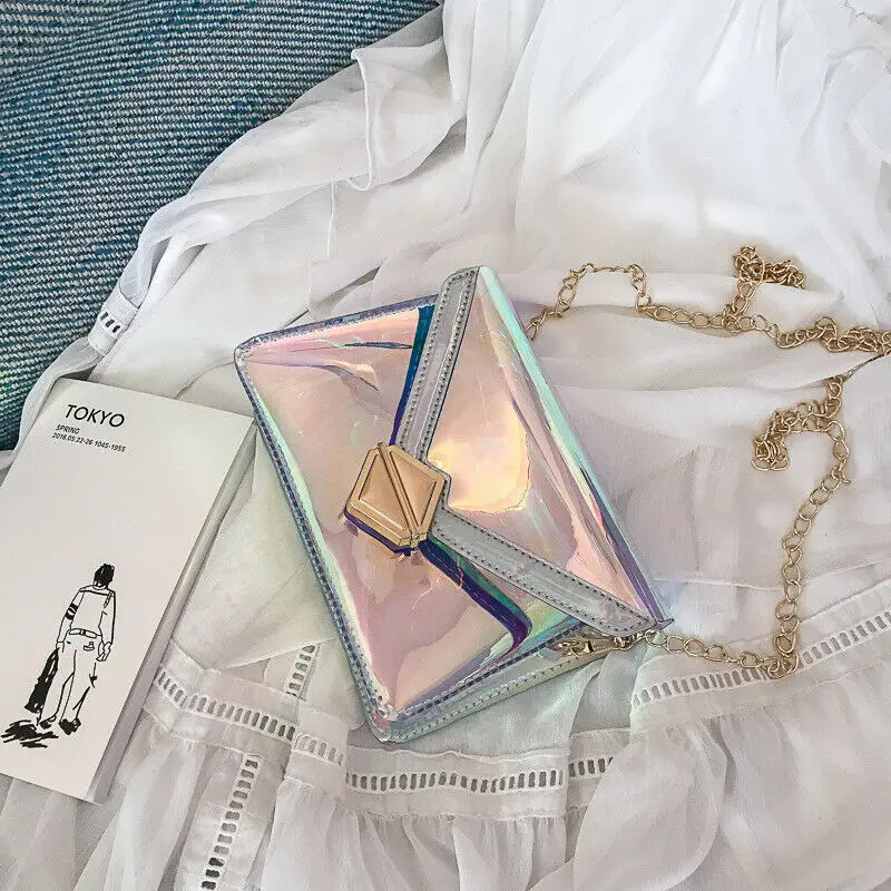 Новинка 2019 года модные сумки для женщин прозрачная сумка из искусственной кожи с