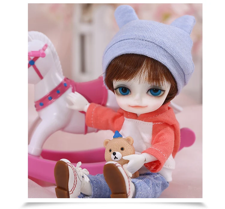 Кукла Пуки Пингвин, BJD, SD куклы, Yosd 1/8, модель тела для ребенка в подарок, включая одежду для полного набора OUENEIFS