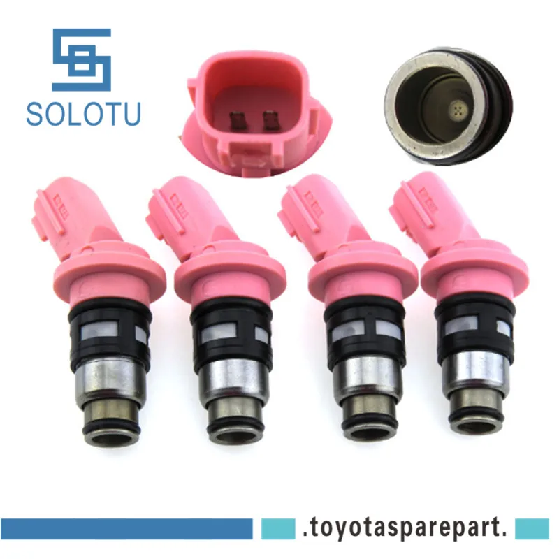 4 шт. Форсунка для NISSAN GA16/B14 SUNNY III хэтчбек (N14) 1 6 i 16600 73C00|Топливный инжектор| |