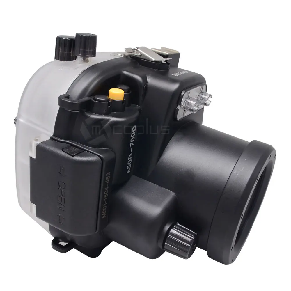 Mcoplus 50M 160ft подводный водонепроницаемый чехол для Canon EOS 650D 700D Rebel T4i/T5i с