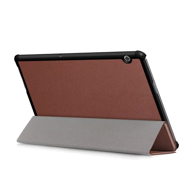 50 шт. искусственная кожа Стенд чехол для huawei MediaPad T5 10 AGS2-W09 AGS2-L09 AGS2-L03 10," Tablet+ Экран протектор
