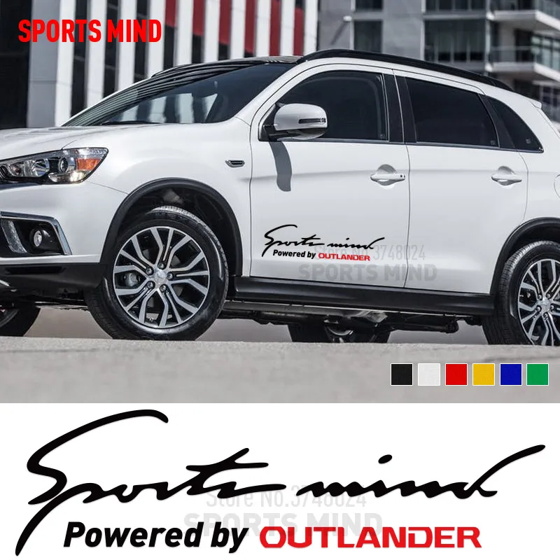 Sports Mind для Mitsubishi Outlander JDM Ralliart Auto аксессуары наклейка на автомобиль Decal Car