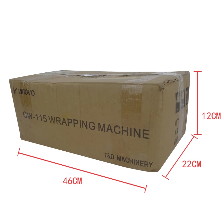 

CW-115 efficient perfume box wrapping machine, Tissue packing