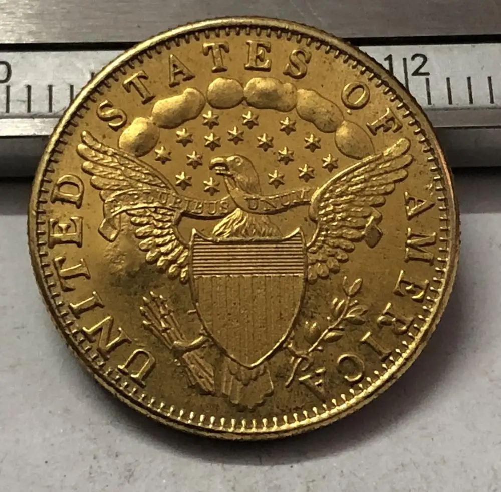 

1802 TURBAN HEAD $2-1/2 Gold DOLLAR Copy