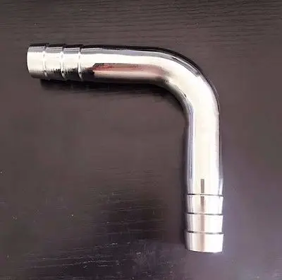 Санитарный фитинг для трубы из нержавеющей стали 304 с углом 90 градусов