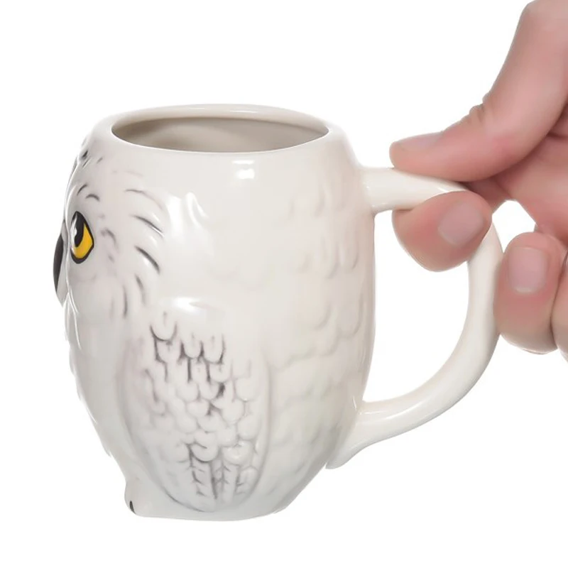Кофейная кружка Hedwig Сова керамическая Гарри большой чай молочные чашки и кружки