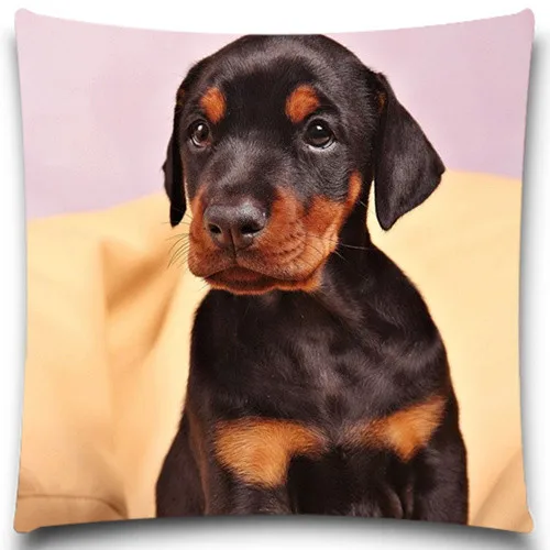 Black Labrador Excellent Quality Soft Cushion Covers Christmas Halloween Cotton Polyester Pillow Cases 5 size 9 style | Дом и сад