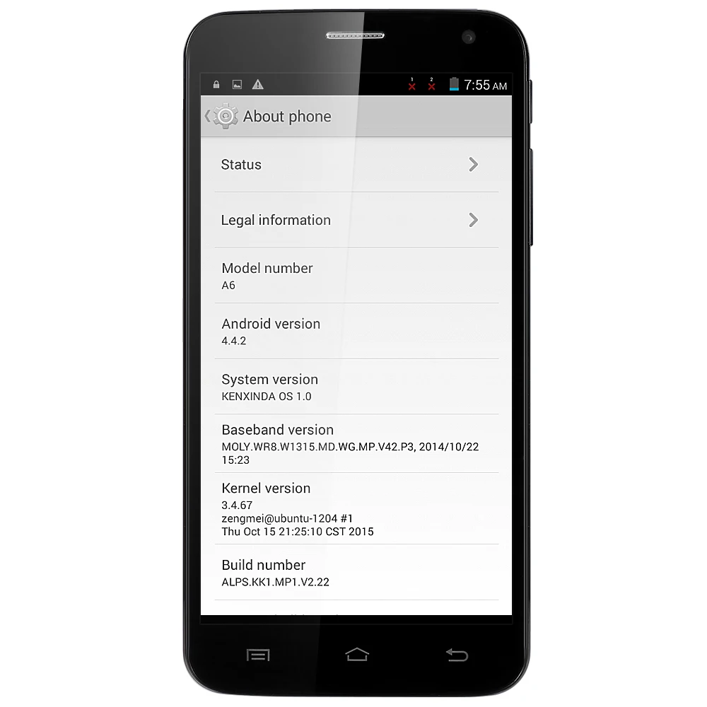 5 0 дюймов KENXINDA A6 Android 4 3g смартфон MTK6582 ядра 1. Гц 1 ГБ Оперативная память 8 Встроенная