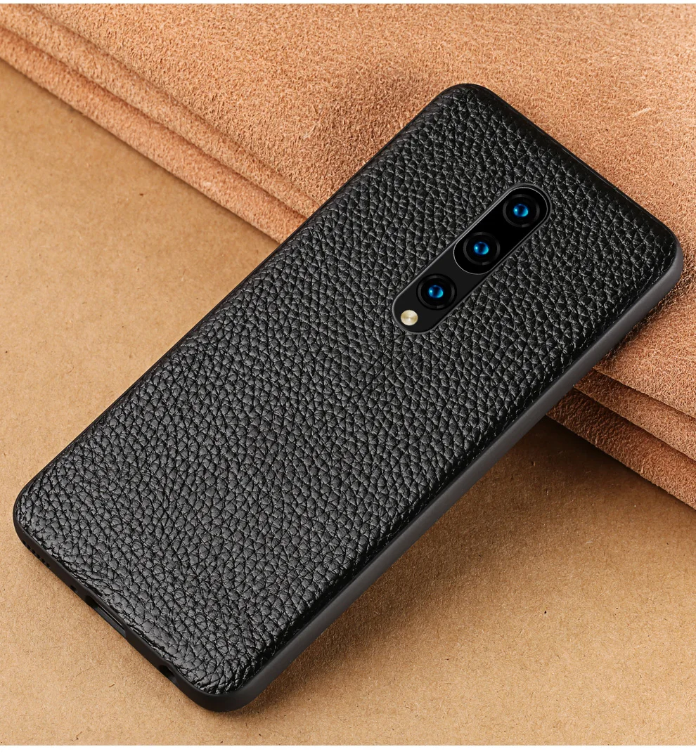 Противоударный кожаный чехол для Oneplus 7 7T 7 TPro, полный защитный чехол для One plus 6T 5 5 T, чехол для телефона из натуральной кожи