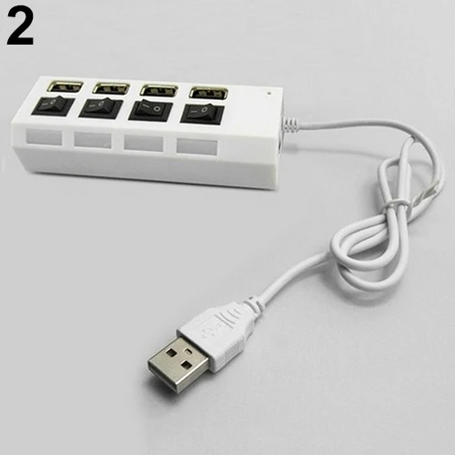 Новое поступление высокоскоростной 4-портовый концентратор USB 2 0 переключатель