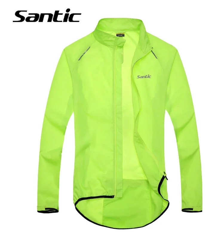 M5C07015V Santic велосипедная куртка для мужчин велосипедный велосипед дождевик водонепроницаемая защита от ветра у куртки для верховой езды Классический жакет Ropa Maillot Ciclismo - Цвет: M5C07015V