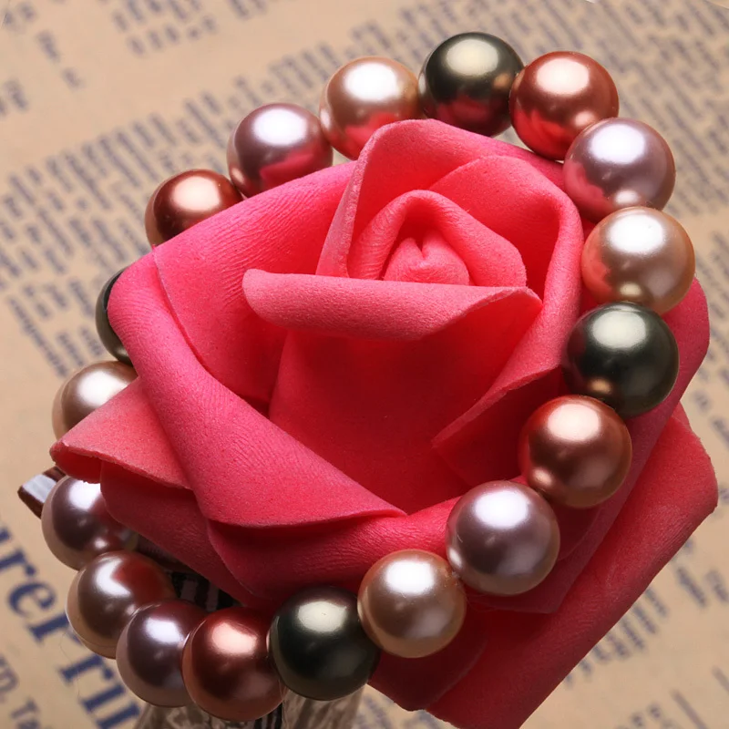 ZHBORUINI жемчужный браслет украшения из зеленого жемчуга медузы и браслеты