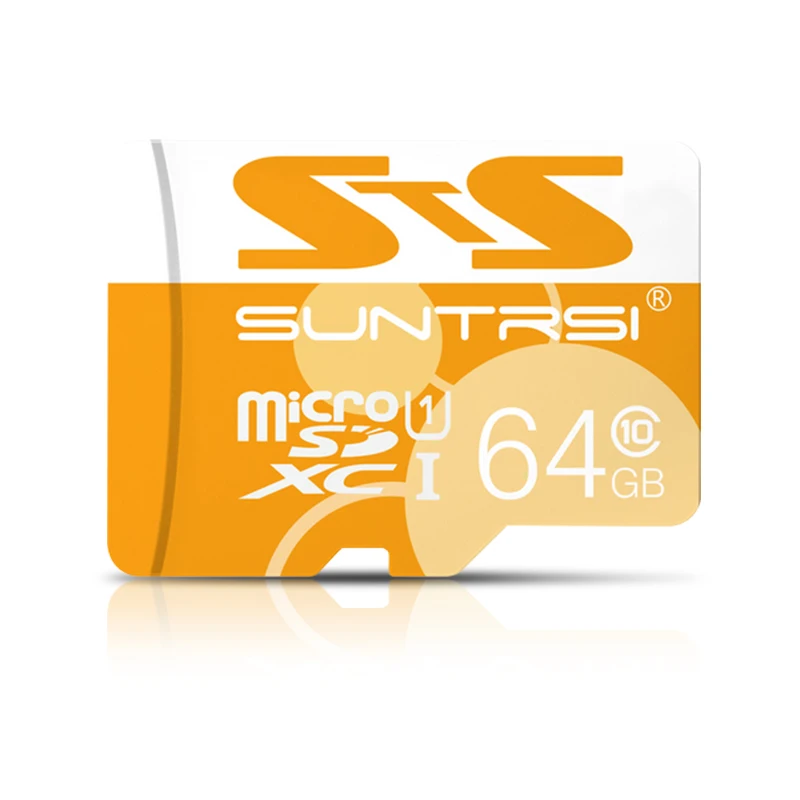 Suntrsi Высокая Скорость карта micro sd 32 ГБ 64 г class10 памяти флэш-карты class 6 16 8 128 МБ для