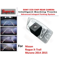 for nissan rogue x trail murano 2014 2015 ccd car backup parking camera intelligent tracks dynamic guidance rear view camera