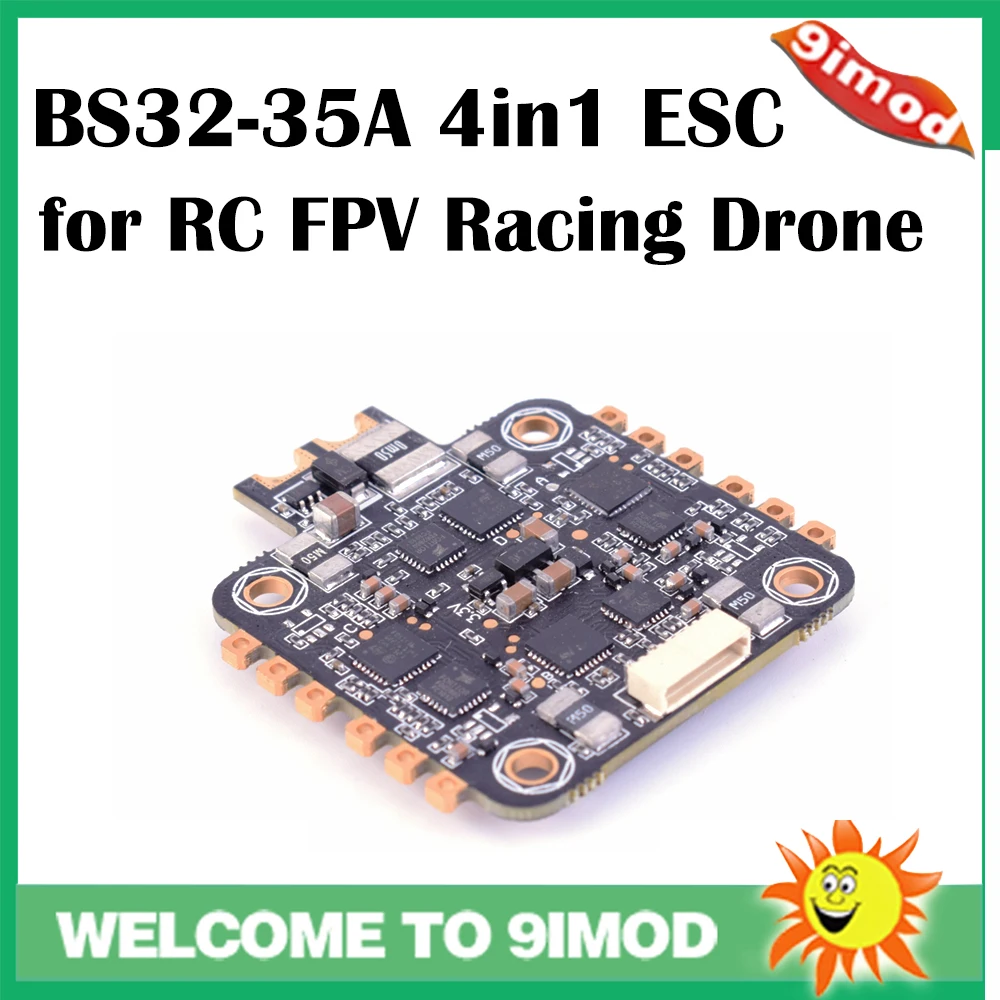 35A 3 6S Blheli 32 4IN1 ESC Dshot1200 разрядный для радиоуправляемых моделей Мультикоптер FPV