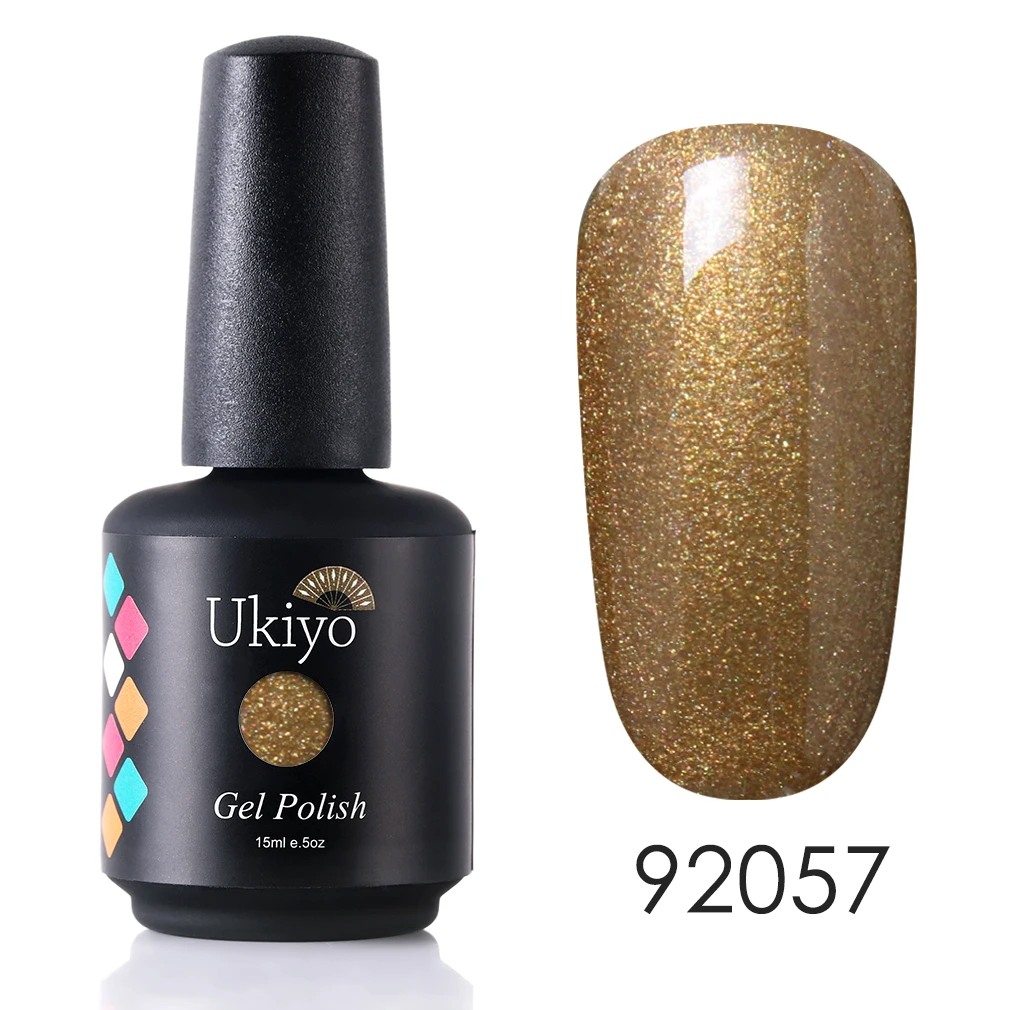 H92057 Ukiyo 15 мл Чистый Цвет Гель-лак для ногтей Vernis полуперманентный УФ-гель для ногтей впитывающий Гель-лак для ногтей - Цвет: H92057