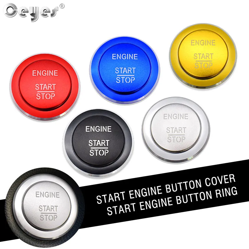 Ceyes автомобильный двигатель старт стоп Крышка зажигания Стайлинг Аксессуары Кольцо чехол для Mercedes Benz AMG GLC260 GLA C200l наклейки