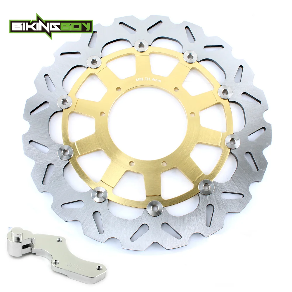 BIKINGBOY Oversize 125 мм спереди Диск Ротора кронштейн для CR 250 R E CRF 450 SUPERMOTARD 320 450X17 16 15 14 13 |