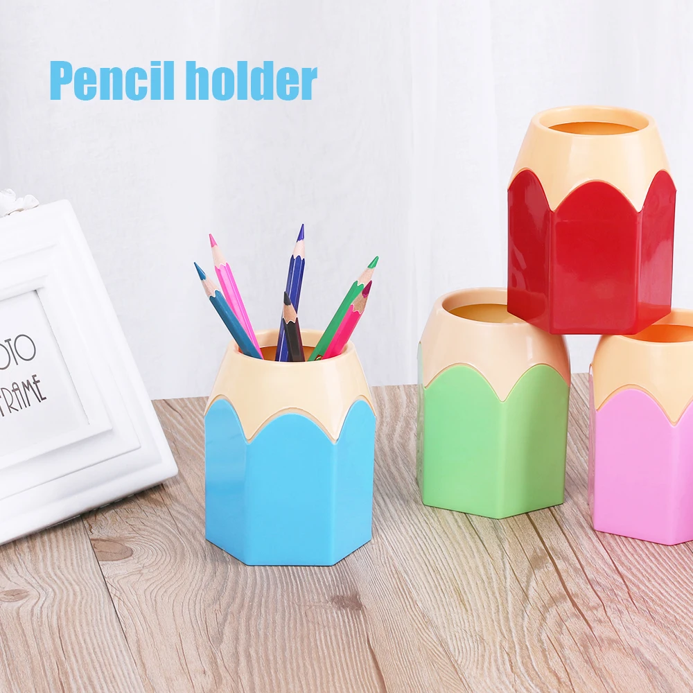 1 шт. креативный мини карандаш держатель для горшков чехол хранения ручек
