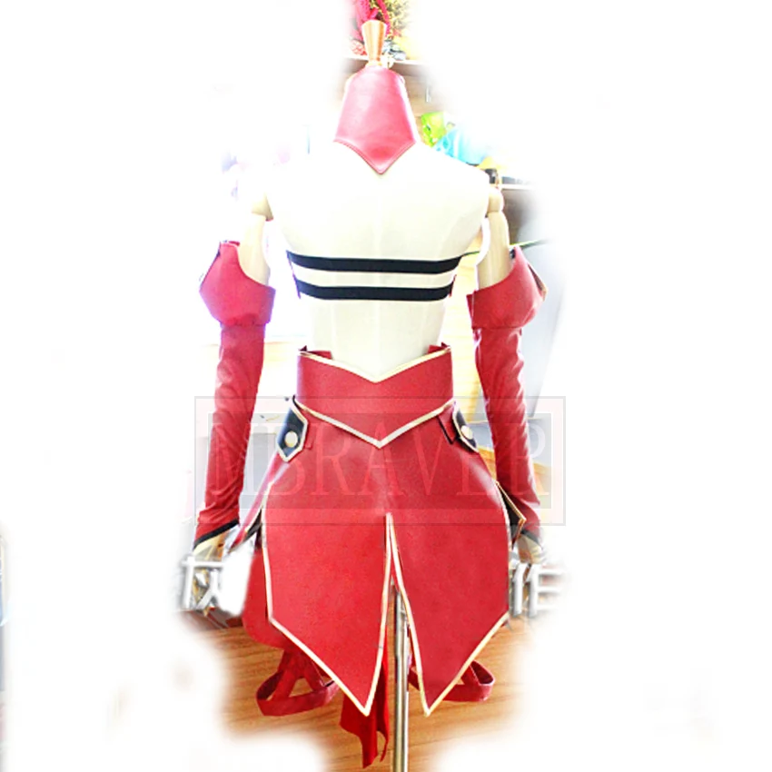 Fate Apocrypha cosplay FA Red Saber Mordred косплей костюм красный секс костюм Хэллоуин Карнавальный костюм для взрослых