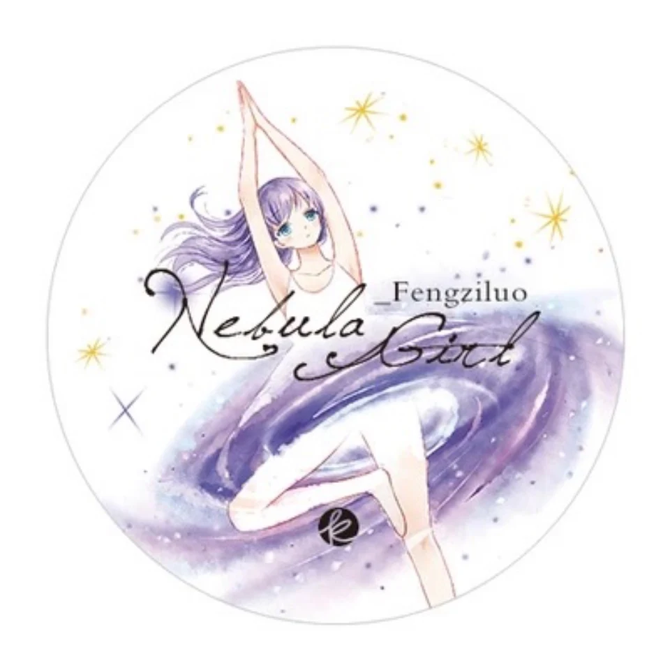 

New Arrival 2019 Card Making Nebula Girl Gold Foil Washi Masking Tape Roll Adhesive Tape DIY Scrapbooking Sticker Label