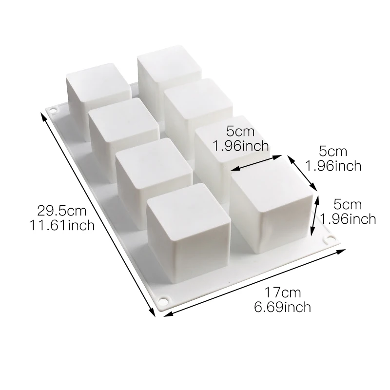 Filbake квадратной формы силиконовые торт украшения инструменты для выпечки