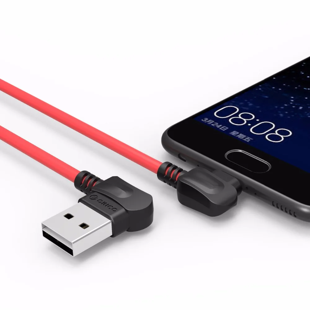 ORICO Type C прямоугольный гибочный кабель для Samsung Xiaomi Мобильный телефон USB Type-C