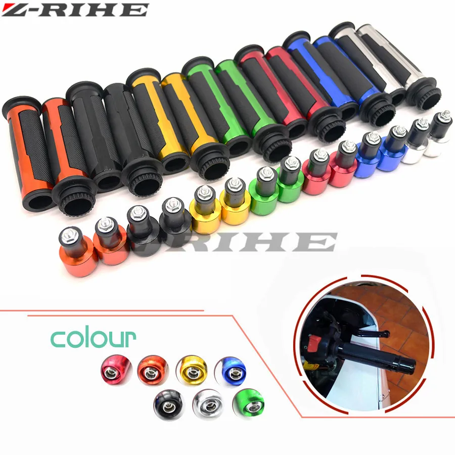 Горячие ручки мотоцикла cnc 22 мм для YAMAHA YZF R1 R6 R3 R25 Tmax 500 530 MT07 MT09 FZ6R FZ8 Kawasaki z800 z750 1000 250 |
