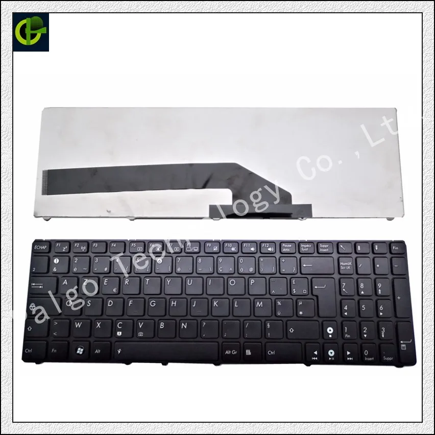 

French AZERTY keyboard for Asus K50AB K50AD K50AF K50C K51AC K51AE K61IC K50AC K70AB K70AC K70IC K70J K71 F52q X70I PR066 FR