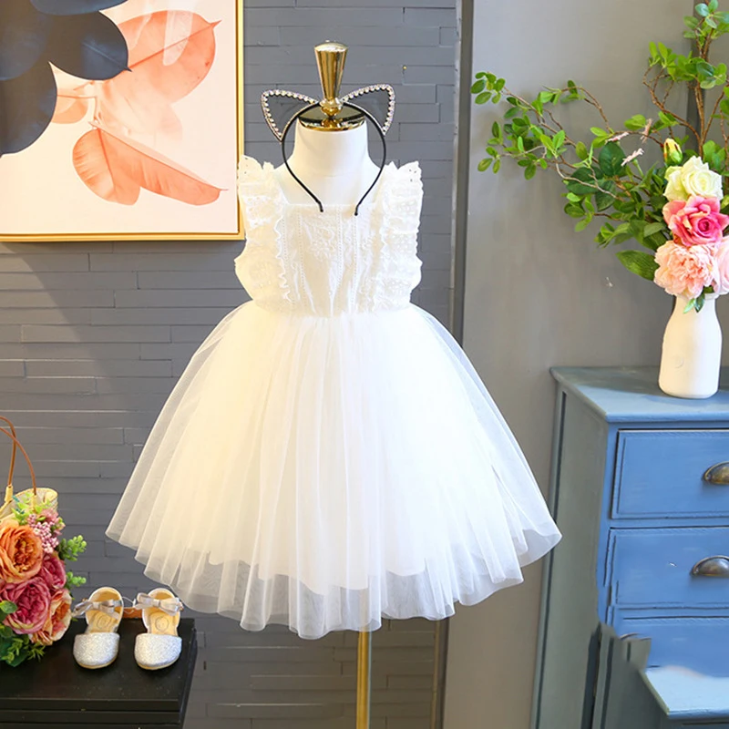 Baby Christening Gowns Infant Girl Dress Baptism for Little Clothes Summer Dresses Wedding Birthday | Детская одежда и обувь