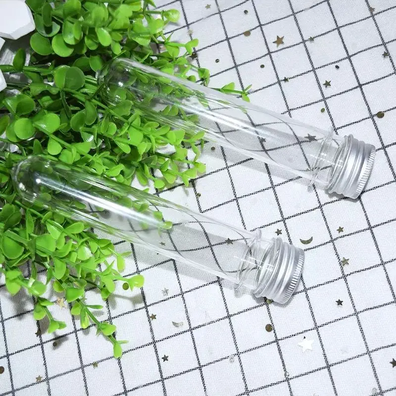 Пластиковая тестовая трубка с закручивающейся крышкой 100 мл 10 шт. | Дом и сад