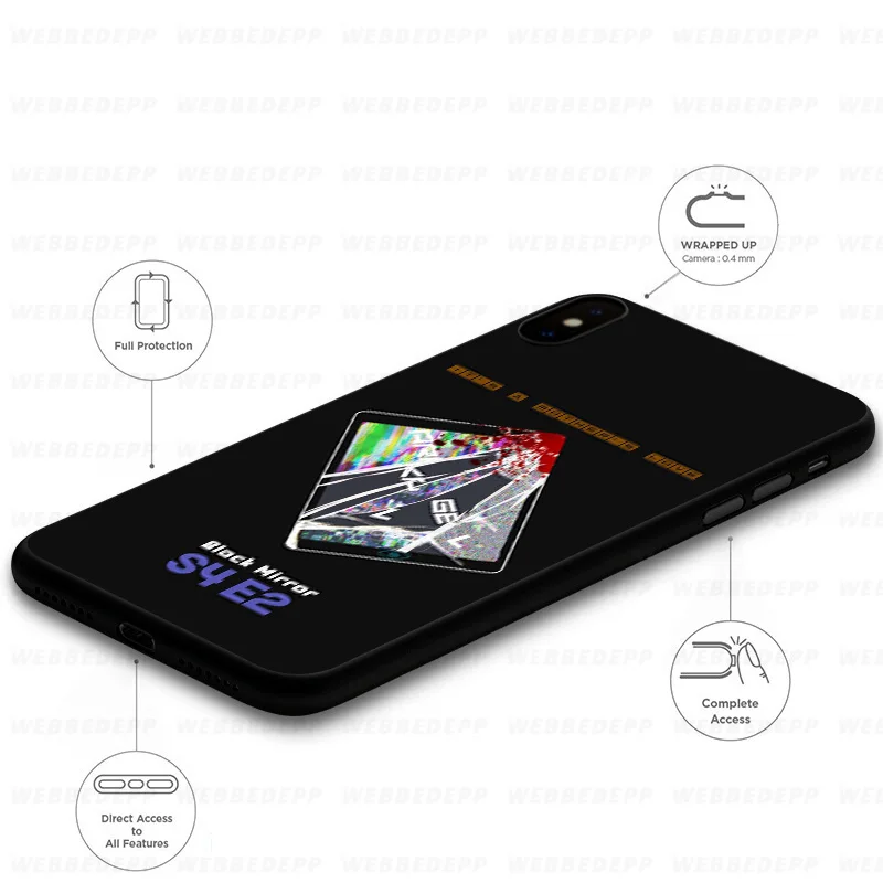 WEBBEDEPP черный зеркальный ТВ-шоу мягкий чехол для Xiaomi Mi 9T 9 8 SE 6 A1 A2 A3 Lite MiA1 MiA2 MiA3 F1 MAX 3