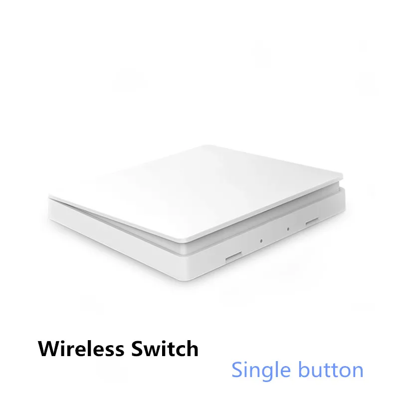 Wireless Key 1 Умный Домашний Светильник Xiaomi Aqara Mijia с одним пожарным проводом ZigBee, беспроводной ключ, настенный выключатель через приложение для смартфона - Цвет: Wireless Key 1