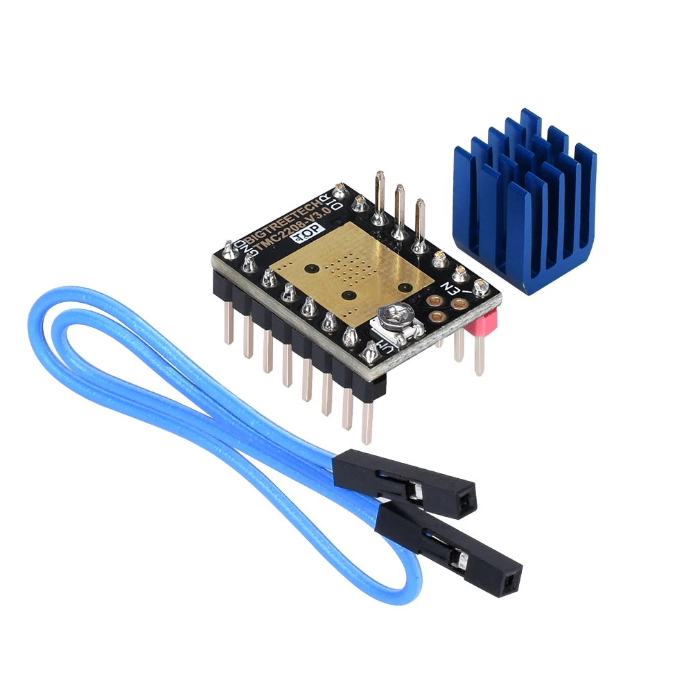 BIQU BIGTREETECH TMC2208 TMC2130 MKS шаговый двигатель бесшумный драйвер StepStick для MKS Gen 2,0 SKR V1.3/V1.1 3d принтер плата управления