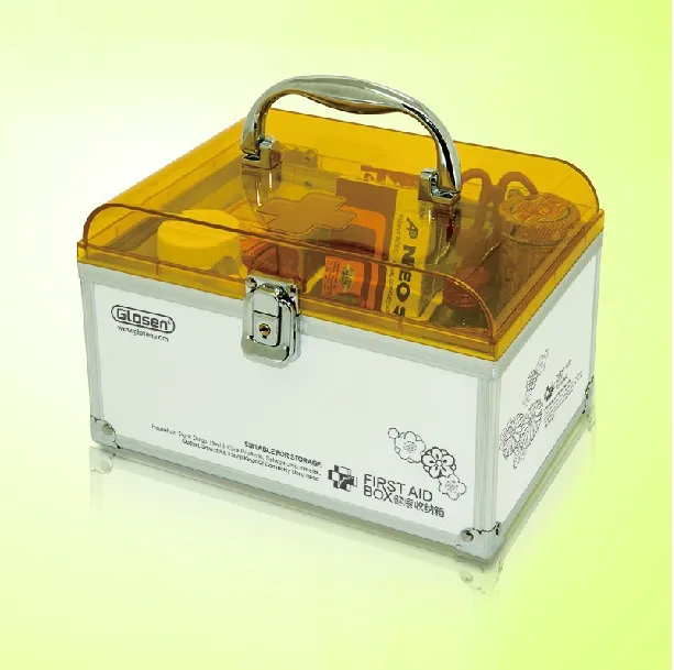 Мини семейный медицинский шкаф коробка для лекарств портативный аптечка визитов